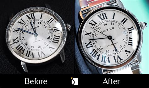 cartier watch refinishing.